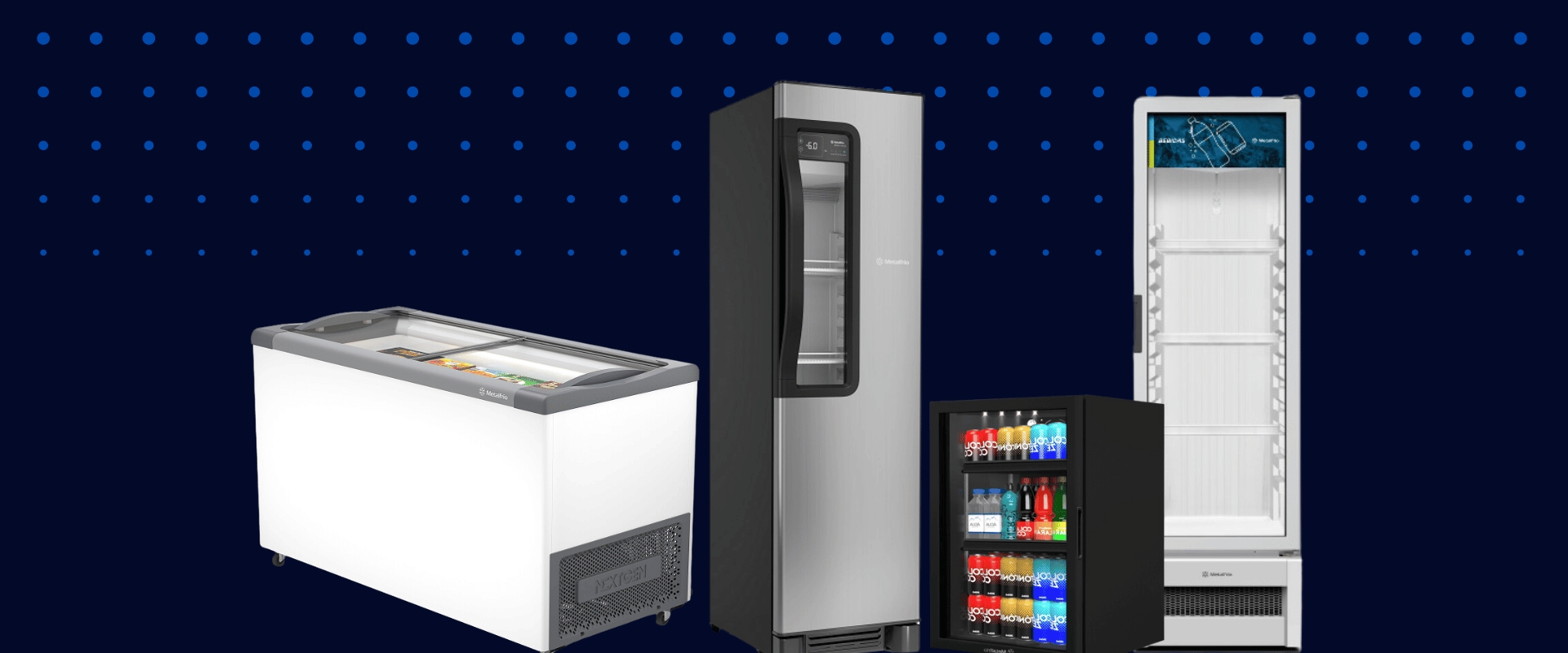 <b><b>Refrigeradores e Freezer MetalFrio</b></b>