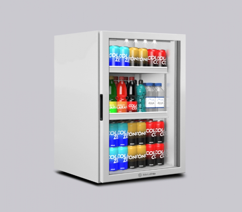 Refrigerador Expositor para Balcões - 115L - Metalfrio