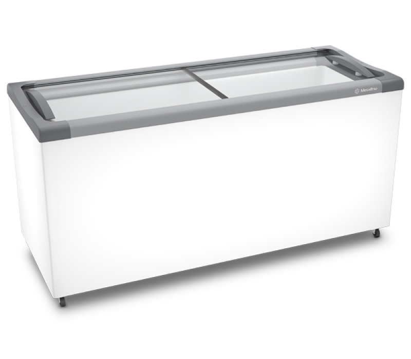 Freezer NF55 Supra  Expositor Horizontal para Sorvetes e Congelados 505L Metalfrio